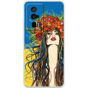 Чехол BoxFace Poco F5 Pro Ukraine Girl