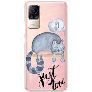 Прозрачный чехол BoxFace Xiaomi Civi / Civi 1S Just Love