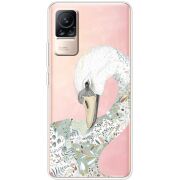Прозрачный чехол BoxFace Xiaomi Civi / Civi 1S Swan