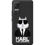 Черный чехол BoxFace Xiaomi Civi / Civi 1S Cat in Black