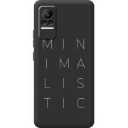 Черный чехол BoxFace Xiaomi Civi / Civi 1S Minimalistic