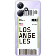 Прозрачный чехол BoxFace Infinix Hot 30 Play Ticket Los Angeles