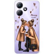 Прозрачный чехол BoxFace Infinix Hot 30 Play Mommy Is My BFF