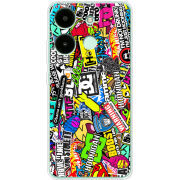 Чехол BoxFace Infinix Smart 7 Multicolored Inscriptions