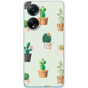 Чехол BoxFace OPPO A98 5G L-green Cacti