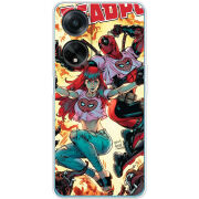 Чехол BoxFace OPPO A98 5G Deadpool and Mary Jane