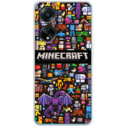 Чехол BoxFace OPPO A98 5G Minecraft Mobbery