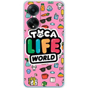 Чехол BoxFace OPPO A98 5G Toca Boca Life World