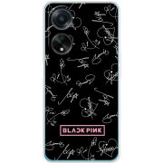 Чехол BoxFace OPPO A98 5G Blackpink автограф