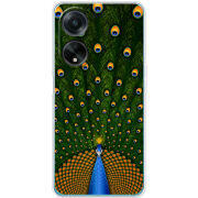 Чехол BoxFace OPPO A98 5G Peacocks Tail