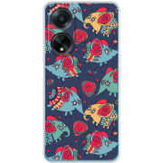 Чехол BoxFace OPPO A98 5G Flying Elephants