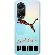 Прозрачный чехол BoxFace OPPO A98 5G Wild Cat