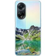 Прозрачный чехол BoxFace OPPO A98 5G Green Mountain