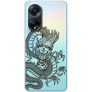 Прозрачный чехол BoxFace OPPO A98 5G Chinese Dragon