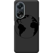 Черный чехол BoxFace OPPO A98 5G Earth