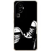 Чехол BoxFace OPPO Reno 10 (China) Black Sneakers