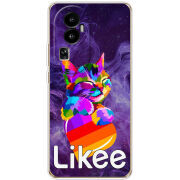 Чехол BoxFace OPPO Reno 10 (China) Likee Cat