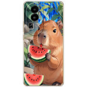 Чехол BoxFace OPPO Reno 10 (China) Капібара з кавуном