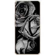 Чехол BoxFace OPPO Reno 10 (China) Black and White Roses