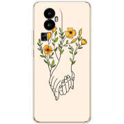Чехол BoxFace OPPO Reno 10 (China) Flower Hands