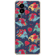 Чехол BoxFace OPPO Reno 10 (China) Flying Elephants