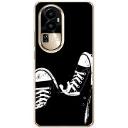 Чехол BoxFace OPPO Reno 10 Pro (China) Black Sneakers