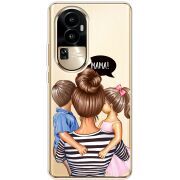 Прозрачный чехол BoxFace OPPO Reno 10 Pro (China) Super Mama