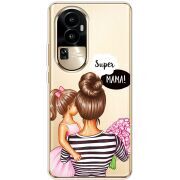 Прозрачный чехол BoxFace OPPO Reno 10 Pro (China) Super Mama and Daughter
