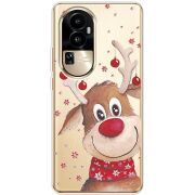 Прозрачный чехол BoxFace OPPO Reno 10 Pro (China) Winter Deer