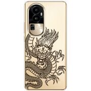 Прозрачный чехол BoxFace OPPO Reno 10 Pro (China) Chinese Dragon
