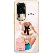 Прозрачный чехол BoxFace OPPO Reno 10 Pro (China) Travel Girl