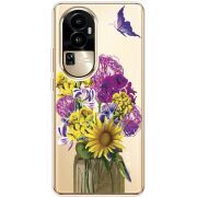 Прозрачный чехол BoxFace OPPO Reno 10 Pro (China) My Bouquet