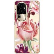 Прозрачный чехол BoxFace OPPO Reno 10 Pro (China) Rose