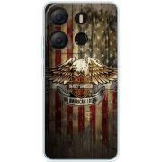 Чехол BoxFace Tecno POP 7 Harley An American Legend