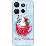 Чехол BoxFace Tecno POP 7 Spicy Christmas Cocoa