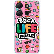 Чехол BoxFace Tecno POP 7 Toca Boca Life World