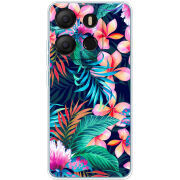 Чехол BoxFace Tecno POP 7 flowers in the tropics
