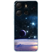 Чехол BoxFace Tecno POP 7 Space Landscape