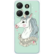 Чехол BoxFace Tecno POP 7 My Unicorn