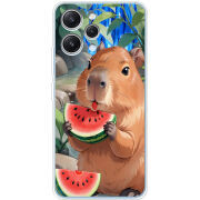Чехол BoxFace Xiaomi Redmi 12 Капібара з кавуном