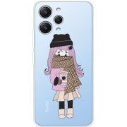 Прозрачный чехол BoxFace Xiaomi Redmi 12 Winter Morning Girl