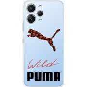 Прозрачный чехол BoxFace Xiaomi Redmi 12 Wild Cat
