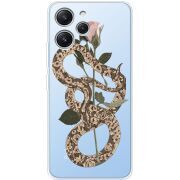 Прозрачный чехол BoxFace Xiaomi Redmi 12 Glamor Snake