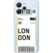 Прозрачный чехол BoxFace Xiaomi Redmi 12 Ticket London