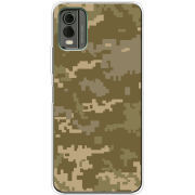 Чехол BoxFace Nokia C32 Камуфляж ЗСУ