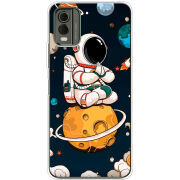 Чехол BoxFace Nokia C32 Astronaut