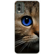 Чехол BoxFace Nokia C32 Cat's Eye