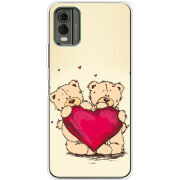 Чехол BoxFace Nokia C32 Teddy Bear Love