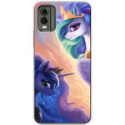 Чехол BoxFace Nokia C32 My Little Pony Rarity  Princess Luna