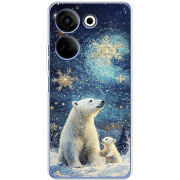 Чехол BoxFace Tecno Camon 20 Pro 4G Північні ведмеді